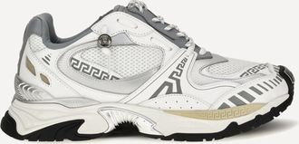 Versace Sneakers Icaro in tessuto, rete e pelle Man 43