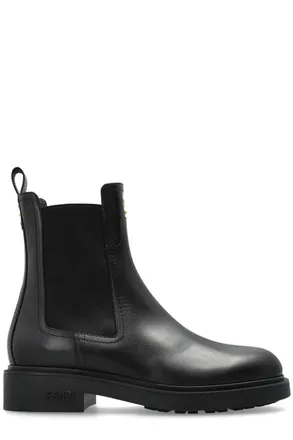 Fendi Filo Biker Ankle Boots