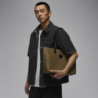 Nike Jordan Mens Jordan Icon Tote Bag (17L) in Brown | MM0950-G16