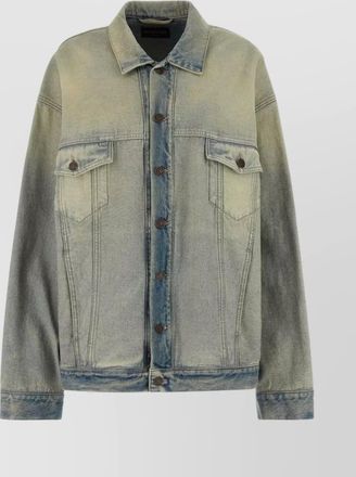 Balenciaga denim oversized jacket
