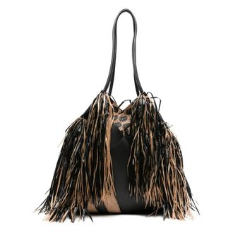 Ulla Johnson Dames, Tassen, Zwart, Maat: ONE Size Leer