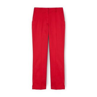 Motivi Broeken, Dames, Rood, M, Katoen, Straight Broeken