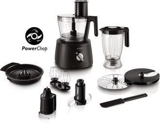 Philips Hr7776/91 Avance - Robot De Cocina Con Vaso Extragrande (3,4 L, Batidora 1,5 L, 1300w) - Philips