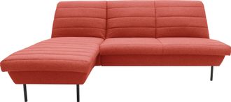 Looks by Wolfgang Joop Ecksofa »LOOKS IX L-Form« Quersteppung, ohne Armlehnen