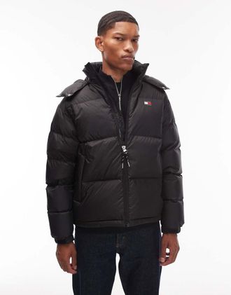 Tommy Jeans Alaska - Piumino nero