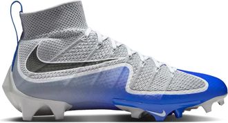 Nike Vapor Edge 360 Mens Gray Racer Blue Low Top Football Cleats MEW2454