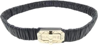 Chanel Pre-owned Standard riem - Dames - Vintage Accessoires - Zwart - ONE Size - Vintage