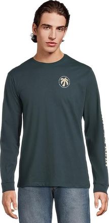 Hurley Illusions Long Sleeve Mens T Shirt Armored Navy : 2XL, Cotton
