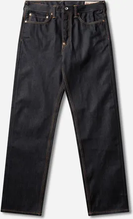 Evisu Men s Seagull Print Pockets Jeans Raw Indigo