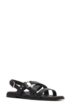 FRANKiE4 Finn Slingback Sandal in Black at Nordstrom, Size 7.5