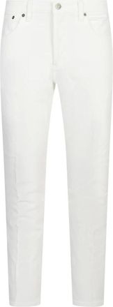 Dondup Uomo, Jeans, Bianco, W34, new