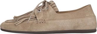 Nubikk Joan Macaw Loafers - Dames - Loafers - Beige - 39 EU - Katoen - Schoenen