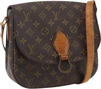 Louis Vuitton Pre-owned Vintage Cross Body Bag - Dames - Vintage Schoudertas - Bruin - ONE Size - Vintage