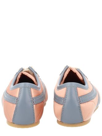 Dries Van Noten Satin Viscose Calf Leather Sneaker - Pink