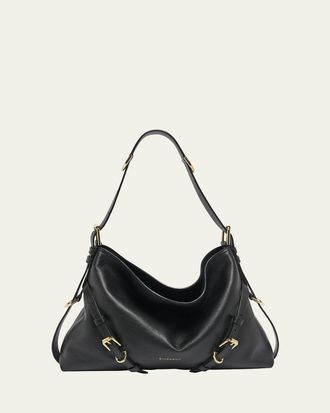 Givenchy Voyou Medium Shoulder Bag in Shiny Leather