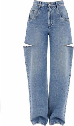 Maison Margiela Jeans With Cut Out Detail
