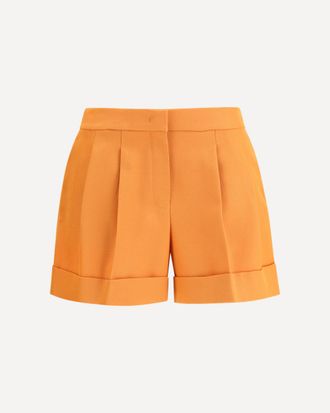Fendi Shorts in lana Grain de Poudre Woman 42