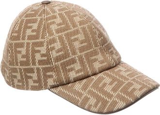 Fendi Fendi Ff Logo Baseball Cap