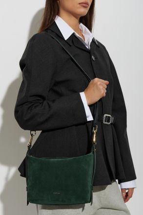 Furla Tonie Mini Shoulder Bag, Womens, Green