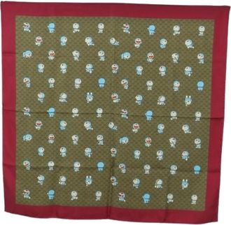 Gucci Pre-owned Scarves, female, Multicolor, Size: ONE SIZE Pre-owned Vintage Scarf