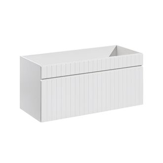 Petits Meubles Mueble bajo lavabo 100cm tableros laminados blanco