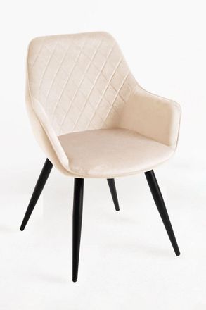 Regalos Miguel Regalos Miguel - Packs Sillas Comedor - Pack 2 Sillas Kres Terciopelo - Beige
