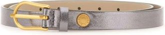 Gianni Chiarini Leren Riem - Dames - Riemen - Grijs - ONE Size - Leer - Accessoires