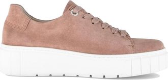Gabor Sneaker Low - Dames - Sneakers - Bruin - 37 1/2 EU - Su&egrave;de - Schoenen