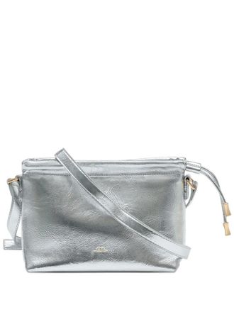 A.P.C. mini Ninon crossbody bag - Silver