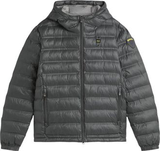 Blauer Jassen, Heren, Grijs, XL, Down Jassen