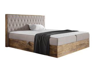 Mirjan24 Cama Continental Navis Ii, Faro 20, Continental, Doble, 180x200, Tapiz, Somieres, 188x208x103cm