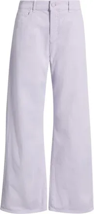 Emporio Armani Wide Leg Jeans in Lilac at Nordstrom, Size 26