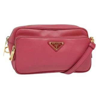 Prada Pre-owned Cuoio borse-prada - - Pre-owned - Donna - Rosa - ONE SIZE