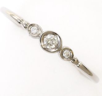 C&A White Gold White Gold (10K) Band Ring (Pre-Owned)