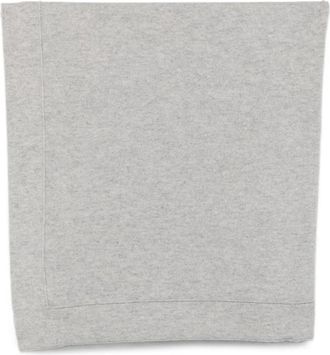 Lisa Yang Cashmere Vierkante Sjaal - Dames - Wintersjaals - Grijs - ONE Size - Accessoires