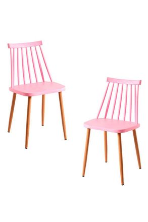 Regalos Miguel Packs Sillas Comedor - Pack 2 Sillas Bik - Rosa
