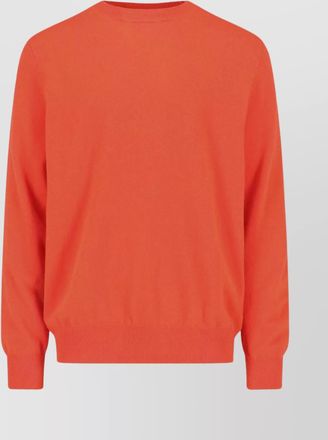 Comme Des Garçons crewneck sweater with ribbed cuffs and hem