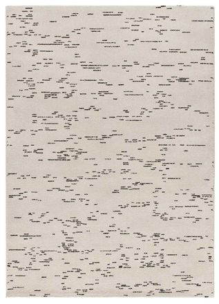 Atticgo Alfombra abstracta blanco/negro 200x290 cm