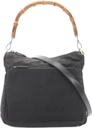Gucci Borsa a spalla in tela Pre-owned - - Pre-owned - Donna - Nero - ONE SIZE
