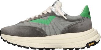 4B12 Race D03 Sneakers - Dames - Sneakers - Grijs - 37 EU - Leer - Schoenen
