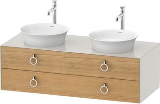 Duravit Tulip Blanco, Mueble De Ba&ntilde;o Colgado En La Pared, Ancho - Duravit