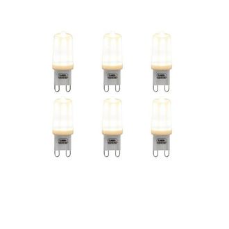 LUEDD LED lamp - set van 6 - G9 - 3W - 2700K - 280LM - dimbaar
