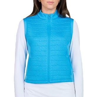Sofibella Staples Womens Golf Vest in Electric Blue at Nordstrom, Size X-Small