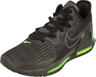 Nike Lebron Witness VI Mens Basketball Trainers CZ4052 Sneakers Shoes (UK 10 US 11 EU 45, Black Anthracite Volt 004)