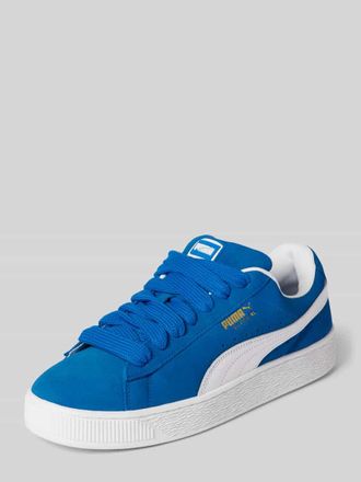 Puma Sneaker mit Label-Details Modell Suede in Royal, Größe 44