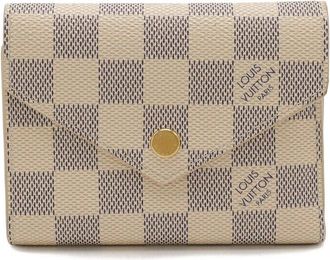 Louis Vuitton Damier Azur Victorine Wallet (Authentic Pre-Loved)