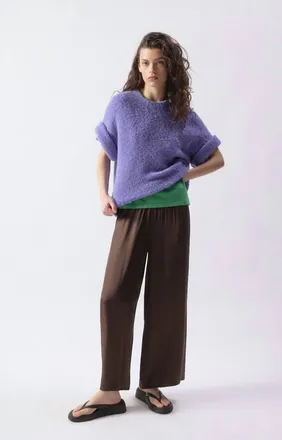 American Vintage Bovalow Trouser Pants In Expresso