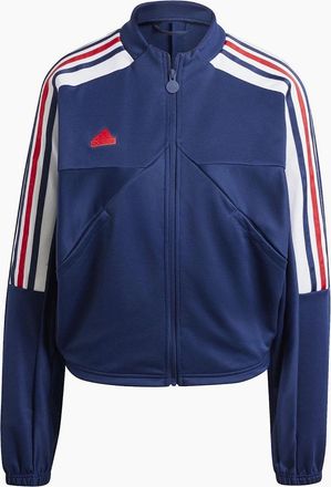 adidas Womens Womens Tiro Np Tt Tracksuit Top - Navy - Size: 14