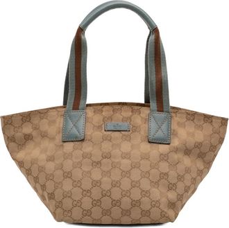 Gucci Pre-owned Gucci GG Canvas Web Tote Ladies AVN5OCJIK2N2EJB7