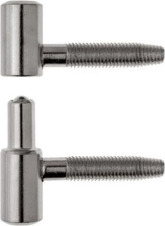 No Brand Cerniera Anuba Acciaio Nichelato D 14 Mm